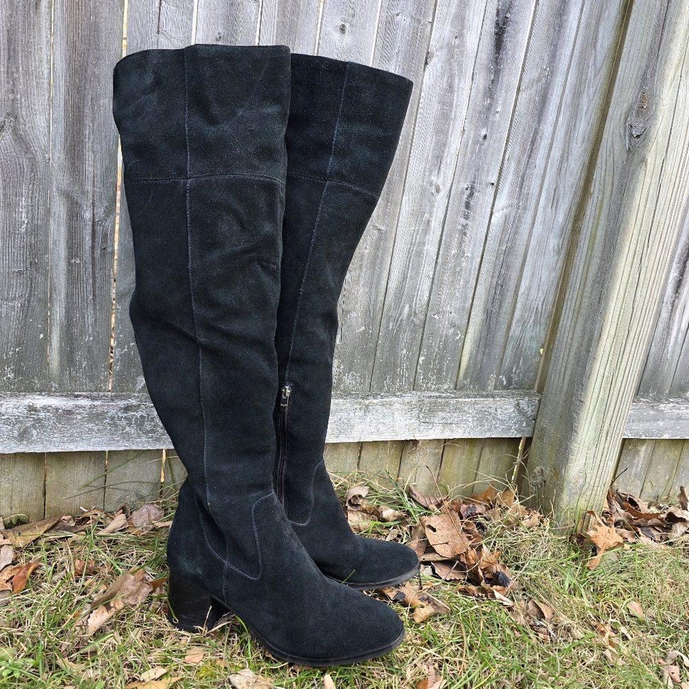 Marc Fisher Escape Tall Boots Black Size 8